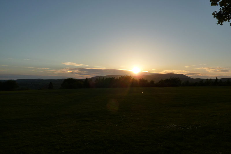 Pendle Sunset